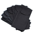 Cotton Pouch for Gemstone Face Rollers – Black (9 × 19 cm)