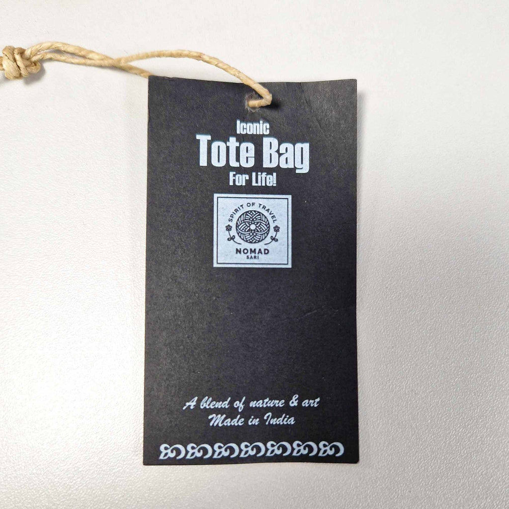 Iconic Basic Tote Bag - Stay Wild, Moon Child - Natural 4oz