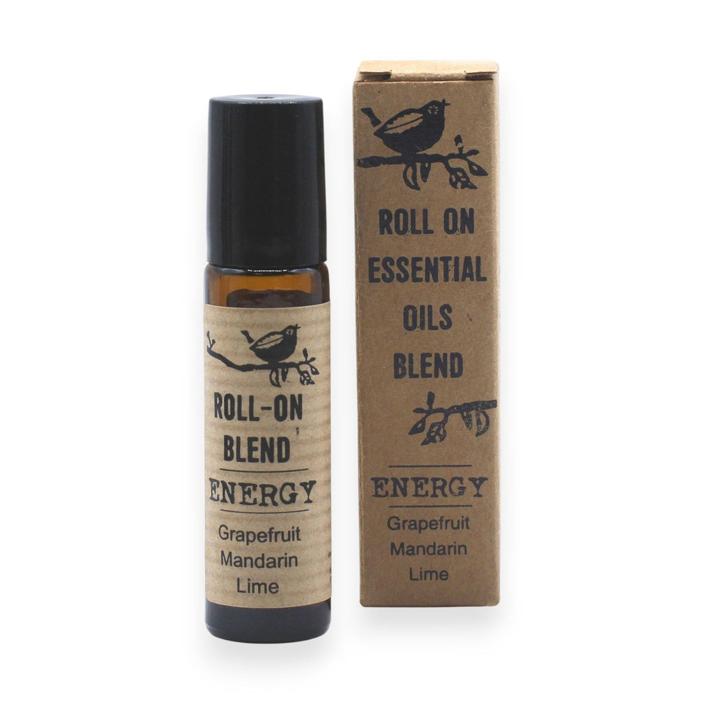 Agnes + Cat Roll On Essential Oil Blend - ENERGY