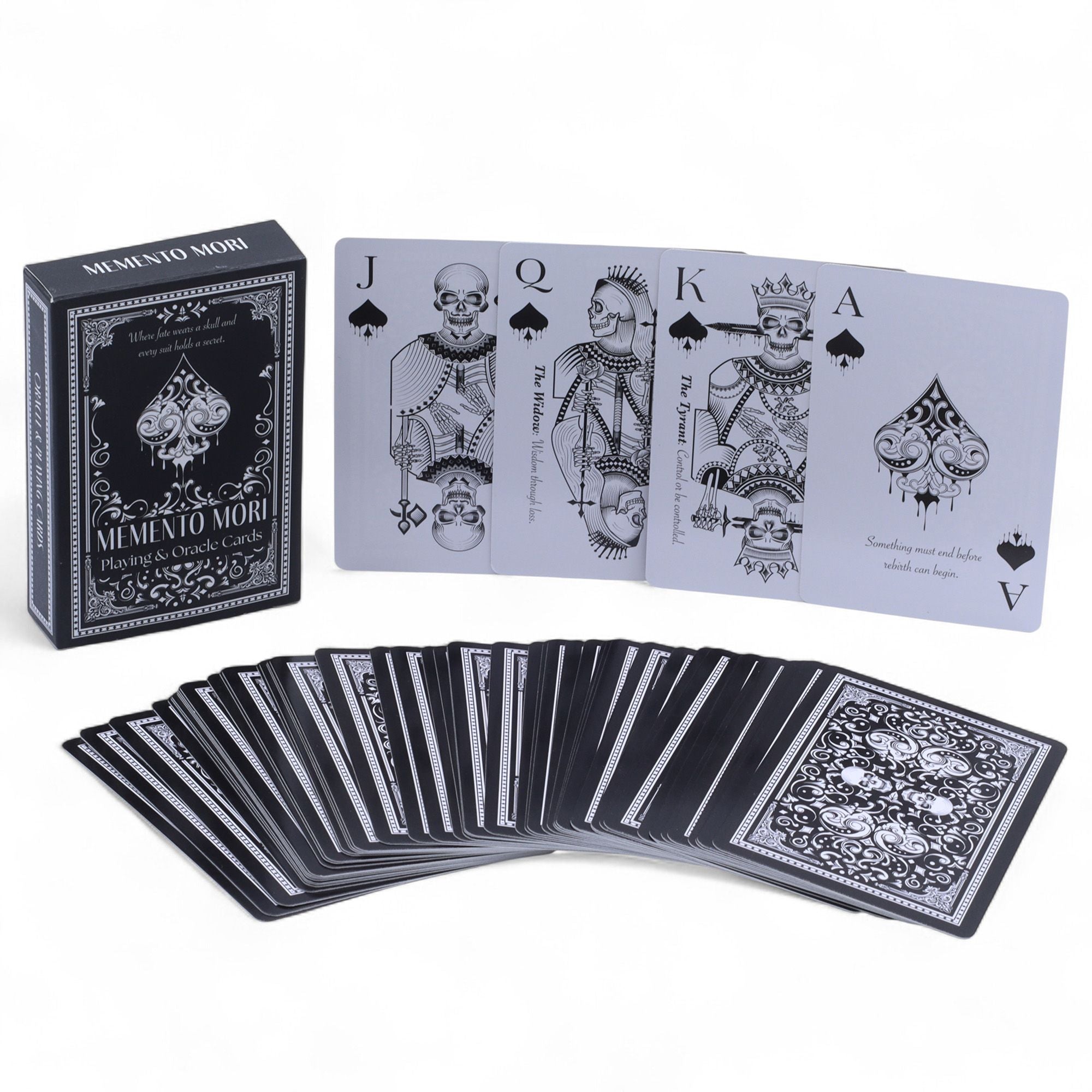 Memento Mori Gothic Playing & Oracle Cards