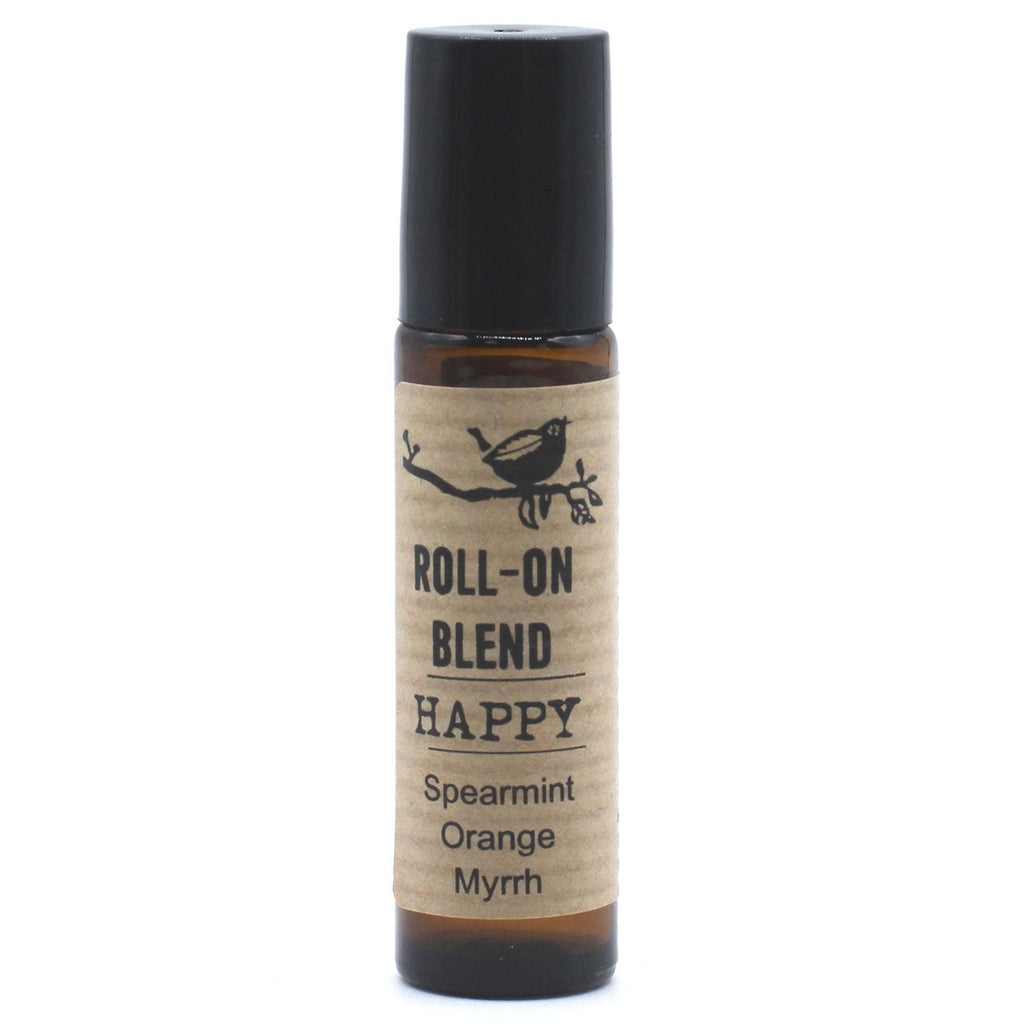Agnes + Cat Roll On Essential Oil Blend - HAPPY